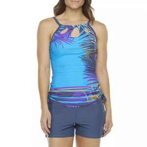 Free Country Tankini Swimsuit Top